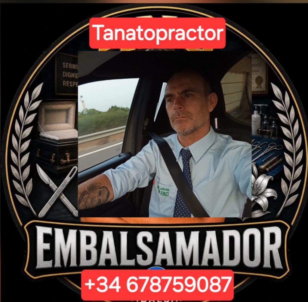 Imagen de presentación de Jesús Chacón Espín, tanatopractor y embalsamador